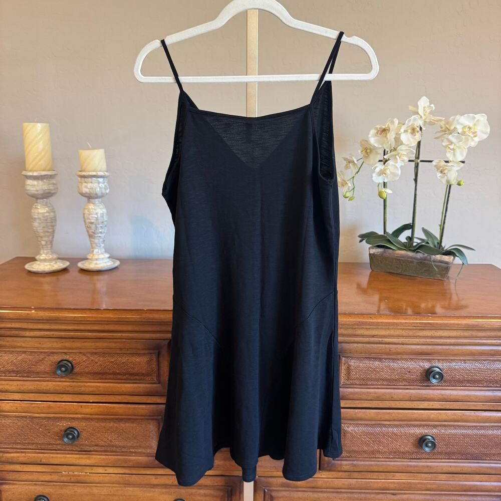 LANSTON Flare Cami Dress Black Size Medium NWT - Picture 8 of 8